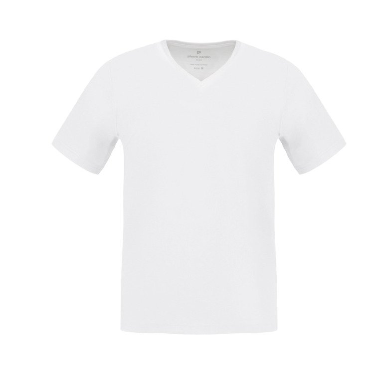 T-shirt Pierre Cardin DWUPAK biały w V 51201 7001 1000